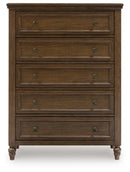 Sturlayne - Five Drawer Chest - Brown