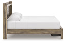Elbrim Panel Storage Bed