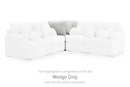 Cuddle Plush Sectional with Chaise