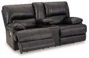 Mountainous - Power Reclining Loveseat With Console /Adj Headrest - Eclipse