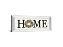 Summer Home By Lori Deiter - Mirrored Frame Wall Art - Black