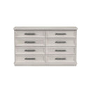 Avalanche - 8-Drawer Dresser - Antique White