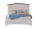 Pueblo White Queen Bed