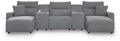 Modmax II Power Reclining Sectional with Chaise and Consoles