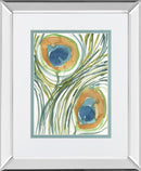 Peacock Abstract II By Samuel Dixon - Green