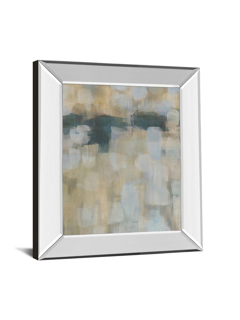 Carbon Neutral By Parker - Mirror Framed Print Wall Art - Blue