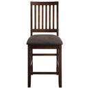 Steve Silver Yorktown Counter Chair in Espresso (Set of 2)