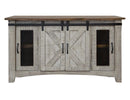 Pueblo Gray 4 Doors, 60" TV Stand