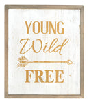 Young Wild Free - White