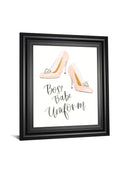 Boss Babe III By Jenaya Jackson - Framed Print Wall Art - White