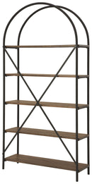 Galtbury - Bookcase - Brown / Black