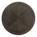 Jeffries - Round Table With Lazy Susan - Espresso