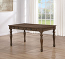 Joanna - 4 Drawer Dining Table - Brown