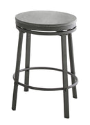 Steve Silver Portland Counter Stool in Gray (Set of 2)