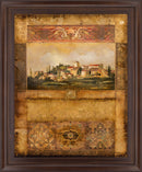 Tuscan Village Mosaic - 28" x 34" Framed Wall Art