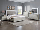 Crown Mark Furniture Cristian 2 Drawer Nightstand in Beige image