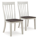 Darborn - Dining Room Side Chair (Set of 2) - Gray / Brown