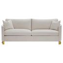 Corliss - Upholstered Arched Arm Sofa Set