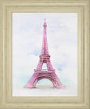 22x26 Pink Eiffel Tower By LanieLoreth - Pink