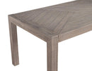 Steve Silver Auckland Reclaimed Wood Dining Table in Weathered Grey