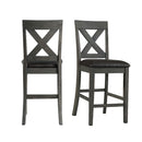 Alex - Counter Side Chair With Pu (Set of 2)