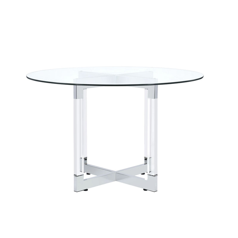 Zurich - Round Dining Table Complete - White