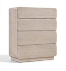 Adagio - Solid Wood And Oak Veneer Chest - Natural