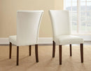 Steve Silver Berkley Parsons Chair in Dark Espresso Cherry (Set of 2)