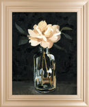 22x26 Dark Rose Arrangement I By Emma Caroline - Black