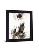Shadowed Muse - 28" x 34" Framed Wall Art