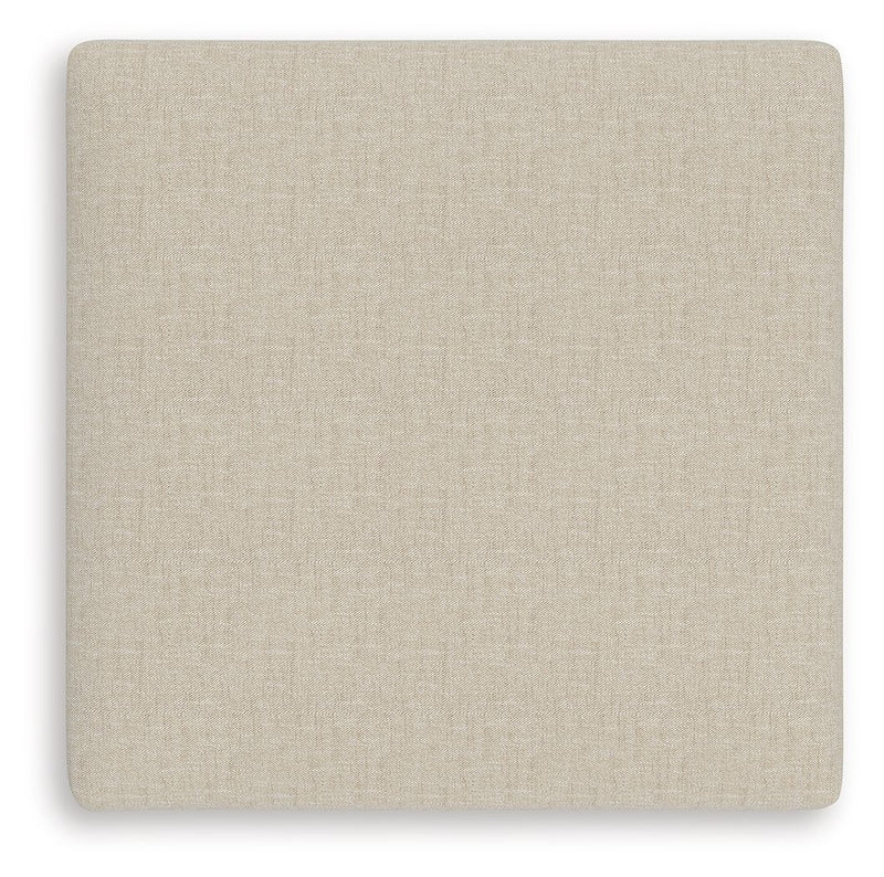 LadyMae - Twill - Oversized Accent Ottoman