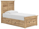Makidern - Panel Storage Bed With 2 Under Bed Storage Units - Austin's Furniture Depot (Austin,TX)