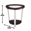 Duncan - End Table - Brown