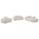 Burnett - Chenille Upholstered Sofa Set