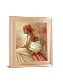 Beauty Of Love Il By Carol Robinson - Framed Print Wall Art - Red