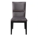 Steve Silver Amalie Side Chair in Black (Set of 2)