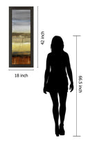 Summer Rain II By Lanie Loreth - Framed Print Wall Art - Dark Brown