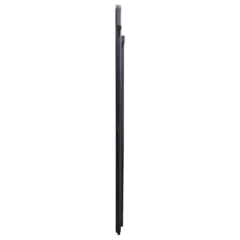 Leandro - 76" Full Length Floor Mirror - Burnished Black