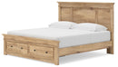 Makidern - Panel Storage Bed With Under Bed Storage Unit And Storage Footboard - Austin's Furniture Depot (Austin,TX)