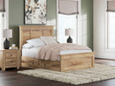 Makidern - Panel Storage Bed With 2 Under Bed Storage Units - Austin's Furniture Depot (Austin,TX)