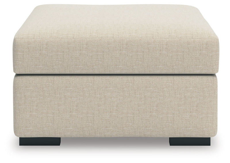 LadyMae - Twill - Oversized Accent Ottoman