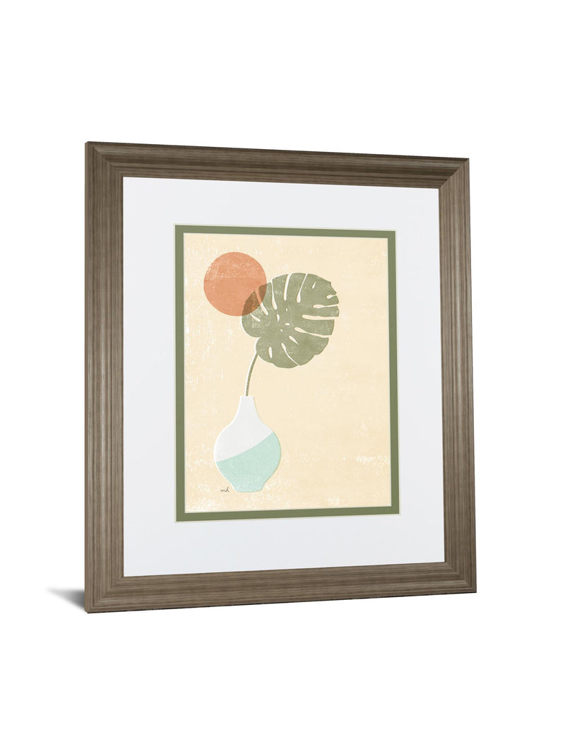 Sun Palm I Mint By Moira Hershey - Beige