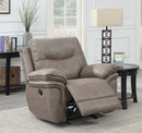 Steve Silver Isabella Manual Glider Recliner in Sand