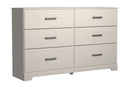 Stelsie - Six Drawer Dresser - White