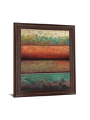 Terracotta Ember - 28" x 34" Framed Wall Art