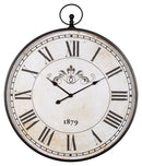 Augustina - Wall Clock - Antique Black