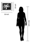 Magnolia Dreams I By Geyman Vitaly - Mirror Framed Print Wall Art - White