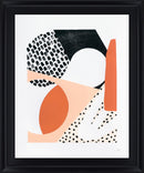 Terracotta Play - 28" x 34" Framed Wall Art