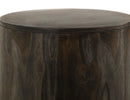 Balam - Chairside Table - Oil Black