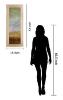 Lush Field Il By John Butler - Framed Print Wall Art - Dark Gray